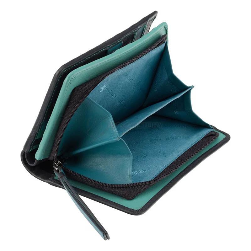 Гаманець жіночий шкіряний Visconti BR75 Cecile Blue/Orchid (BR75 BLUE/ORCHID)