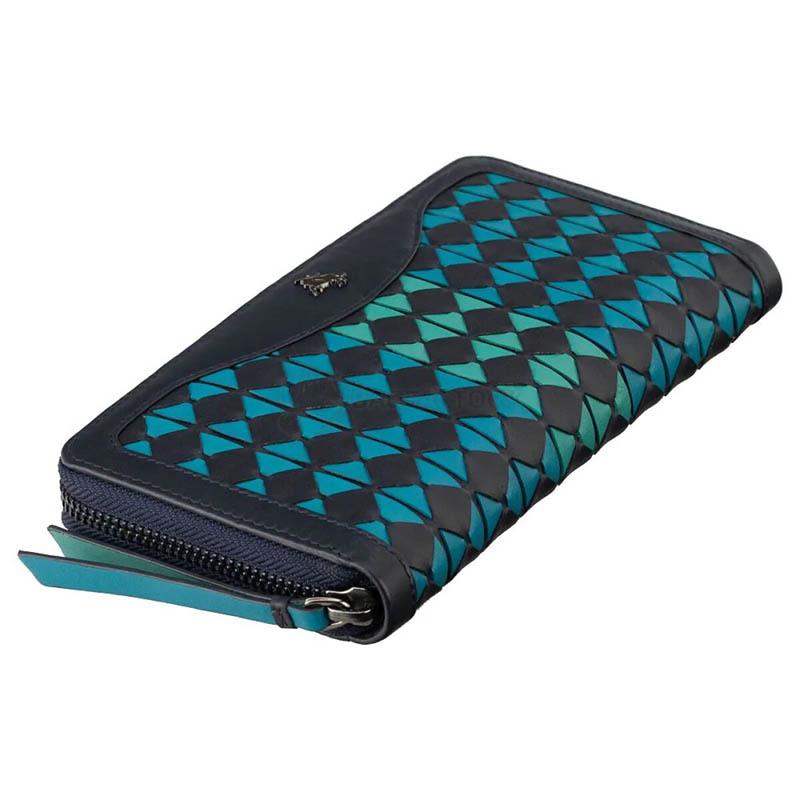 Гаманець жіночий шкіряний Visconti BR76 Amour Blue/Orchid (BR76 BLUE/ORCHID)