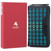 Гаманець жіночий шкіряний Visconti BR76 Amour Blue/Orchid (BR76 BLUE/ORCHID)