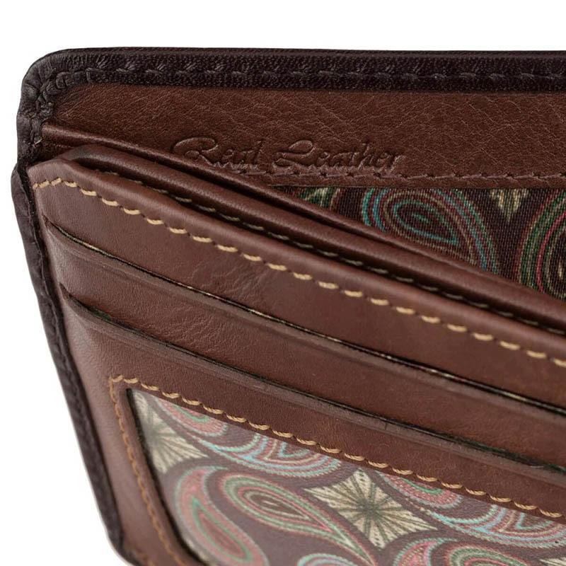 Портмоне чоловіче шкіряне Visconti AT72 Henry Burnish Tan (AT72  B/TAN)