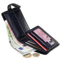 Портмоне чоловіче шкіряне Visconti AT72 Henry Burnish Blue (AT72  BLUE)