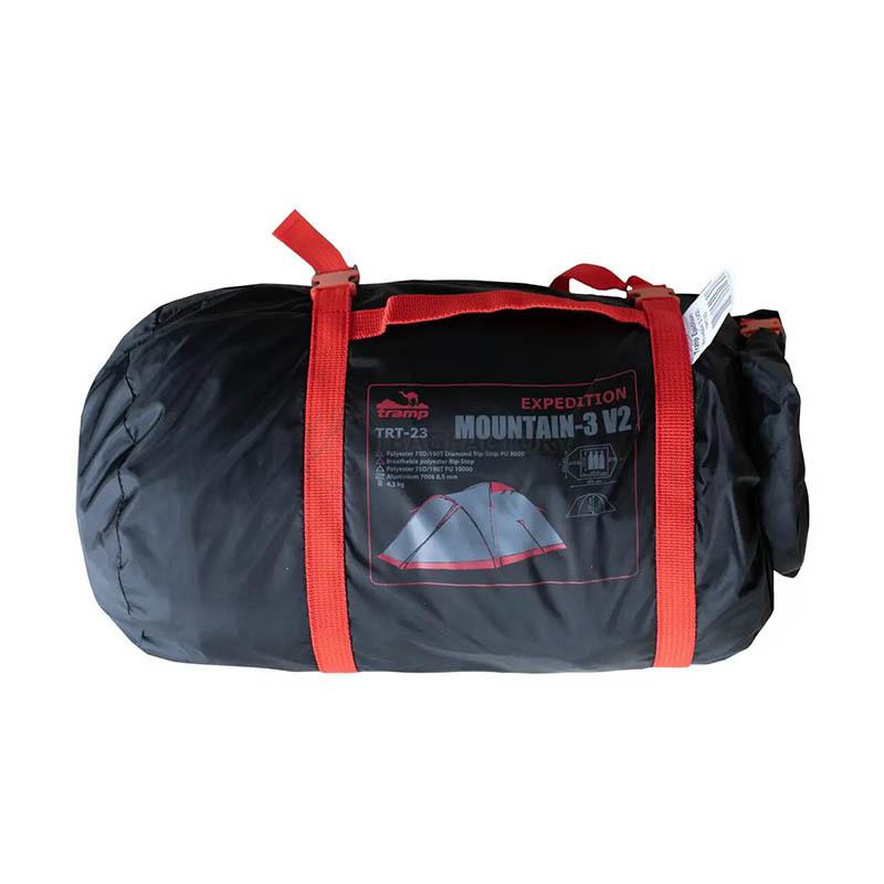 Намет тримісний Tramp Mountain 3 V2 Сірий (TRT-023)