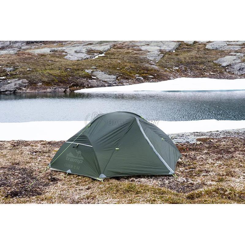 Намет двомісний Tramp Cloud 2 Si Темно-зелена (TRT-092-green)