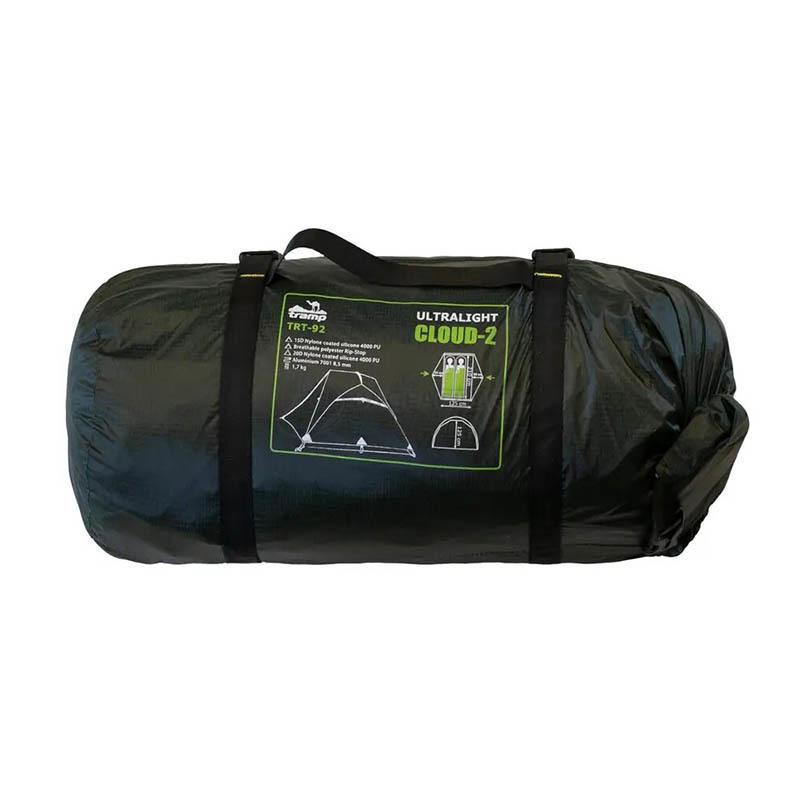 Намет двомісний Tramp Cloud 2 Si Темно-зелена (TRT-092-green)