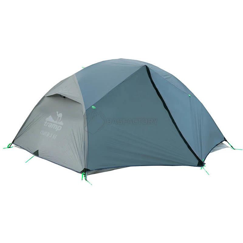 Намет тримісний Tramp Cloud 3 Si Світло-сіра (TRT-094-grey)