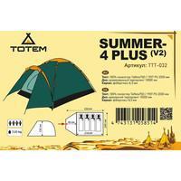 Намет чотиримісний Totem Summer 4 Plus V2 (TTT-032)
