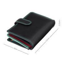 Гаманець жіночий шкіряний Visconti Fiji с RFID Black/Rhumba (RB51 BLK/RHUMBA)