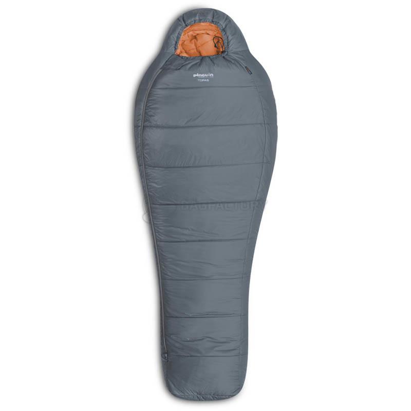 Спальний мішок Pinguin Topas CCS 175 2020 Grey Right Zip (PNG 231885)