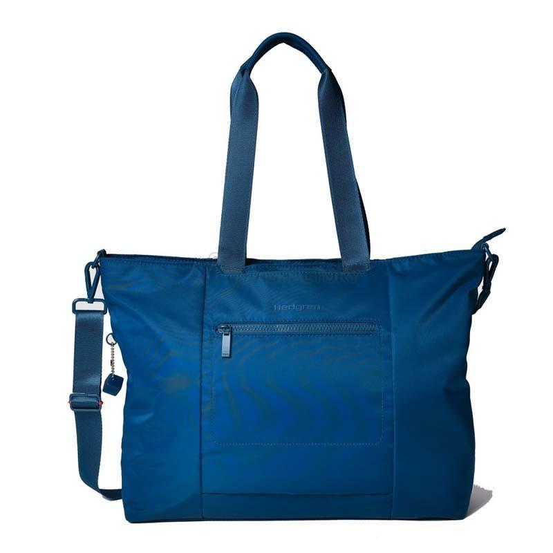 Жіноча сумка Hedgren Inner City Swing Large Tote 18.8 л Deep Sea Blue (HITC05/496-01)