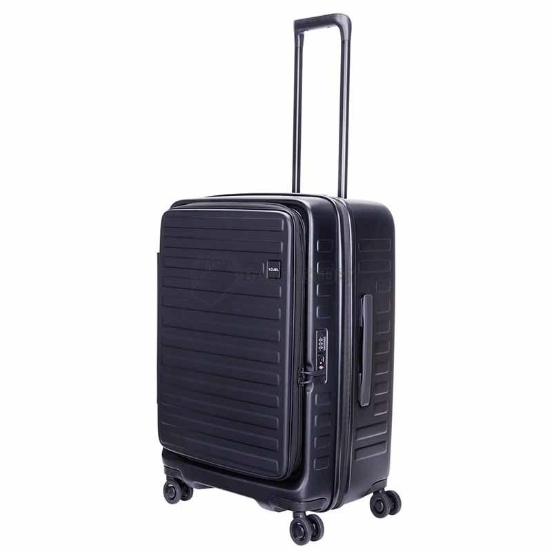 Валіза на 4 колесах Lojel Cubo V4 Black M 70/77л (Lj-1627-09426)
