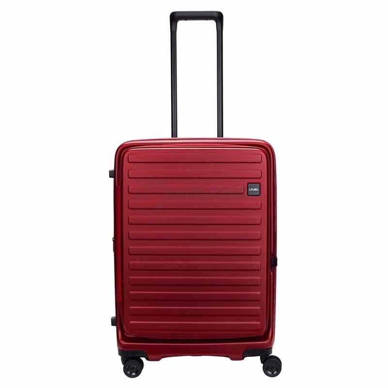 Валіза на 4 колесах Lojel Cubo V4 Burgundy M 70/77л (Lj-1627-90426)