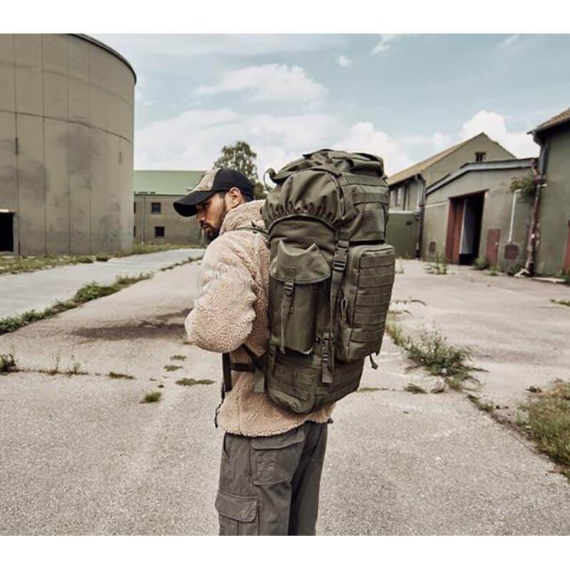 Тактичний рюкзак Brandit-Wea Kampfrucksack Molle Olive 66л (8071-1-OS)