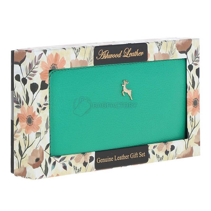 Гаманець жіночий Ashwood J51 Gumdrop Green Зелений (J51 GUM-GR)