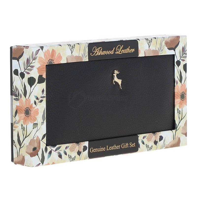 Гаманець жіночий Ashwood J51 Black Чорний (J51 BLACK)