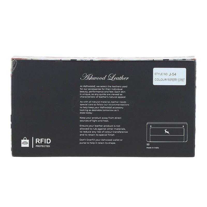 Гаманець жіночий Ashwood J54 Raspberry-Sorbet Ягідний (J54 RAS-SOB)