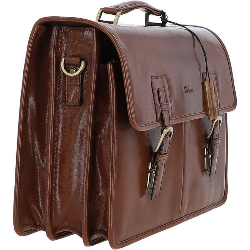 Портфель чоловічий Ashwood Gareth Briefcase VT Chestnut 21л (GARETH VT CHESTNUT)