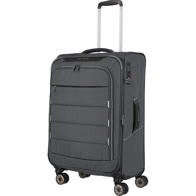 Чемодан на 4 колесах Travelite Skaii Anthracite M exp. 62/67л (TL092648-04)