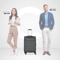 Чемодан на 4 колесах Travelite Skaii Anthracite M exp. 62/67л (TL092648-04)