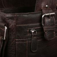 Чоловіча сумка Ashwood Leather 8342 Коричневий 6л (8342 BRN)