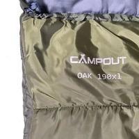 Спальний мішок Campout Oak 190 см Khaki Left Zip (PNG 251340)