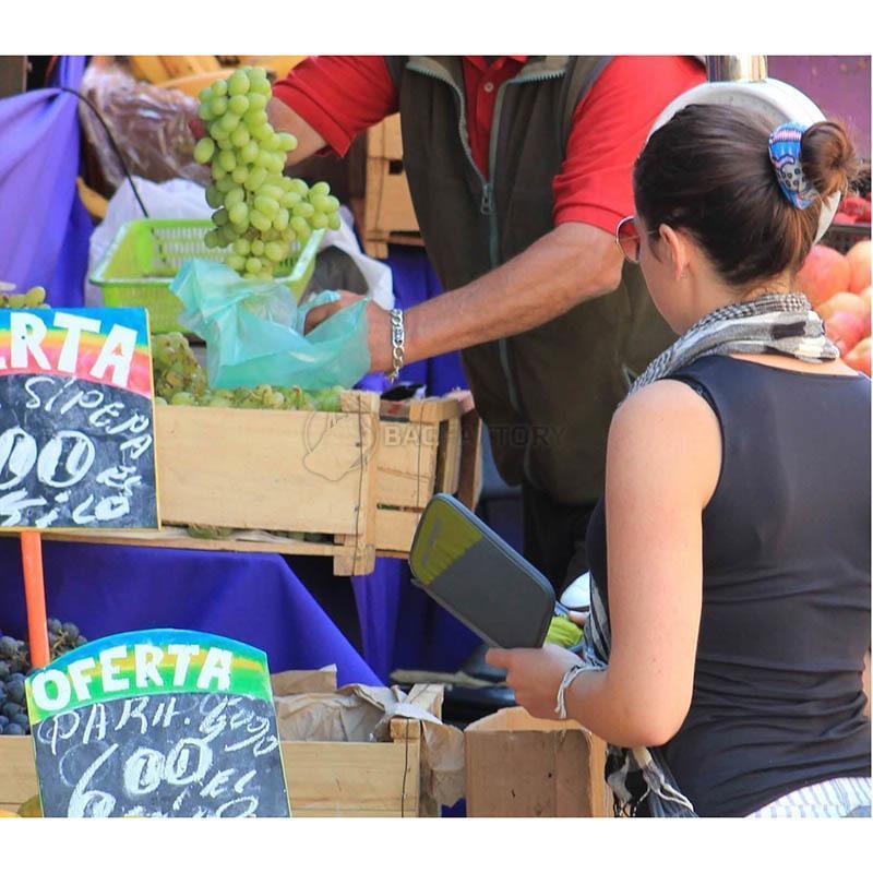 Гаманець Sea to Summit Travel Wallet RFID Lime/Grey L (STS ATLTWRFIDLLI)