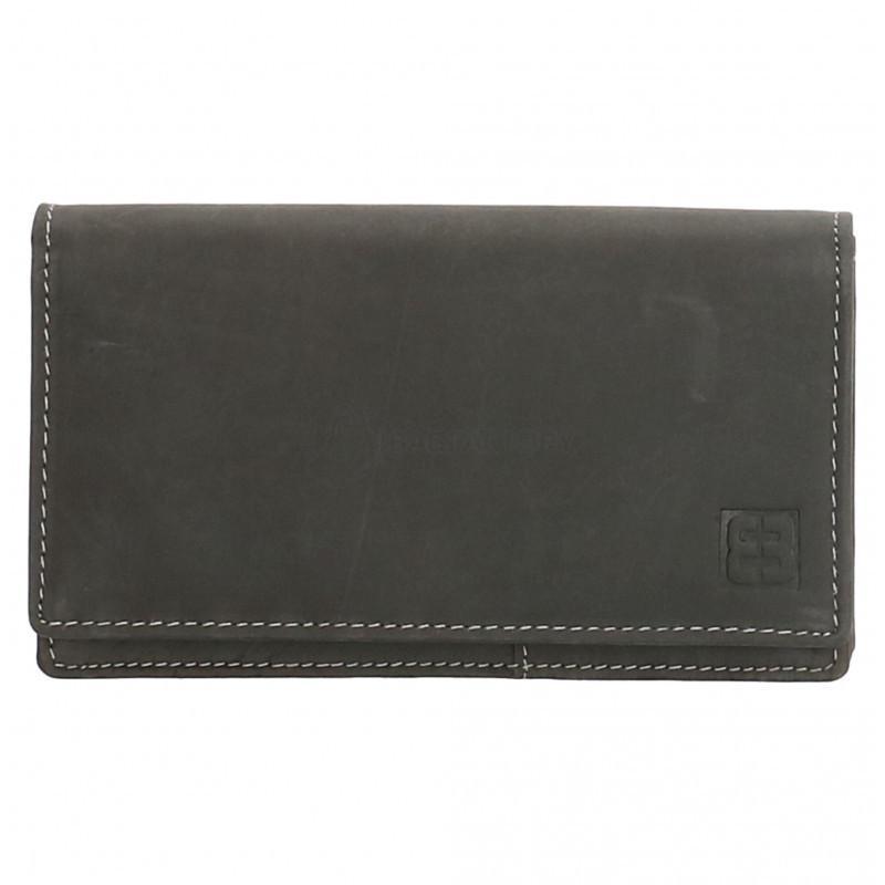 Портмоне Enrico Benetti LEATHER Black з відділ. для документів (Eb67010 001)