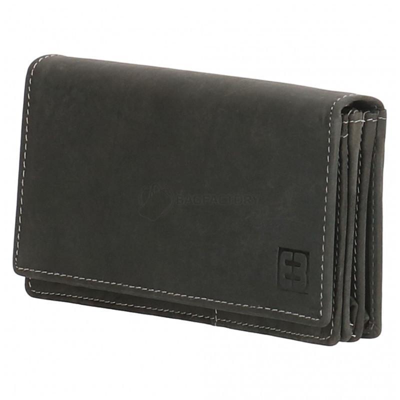 Портмоне Enrico Benetti LEATHER Black з відділ. для документів (Eb67010 001)