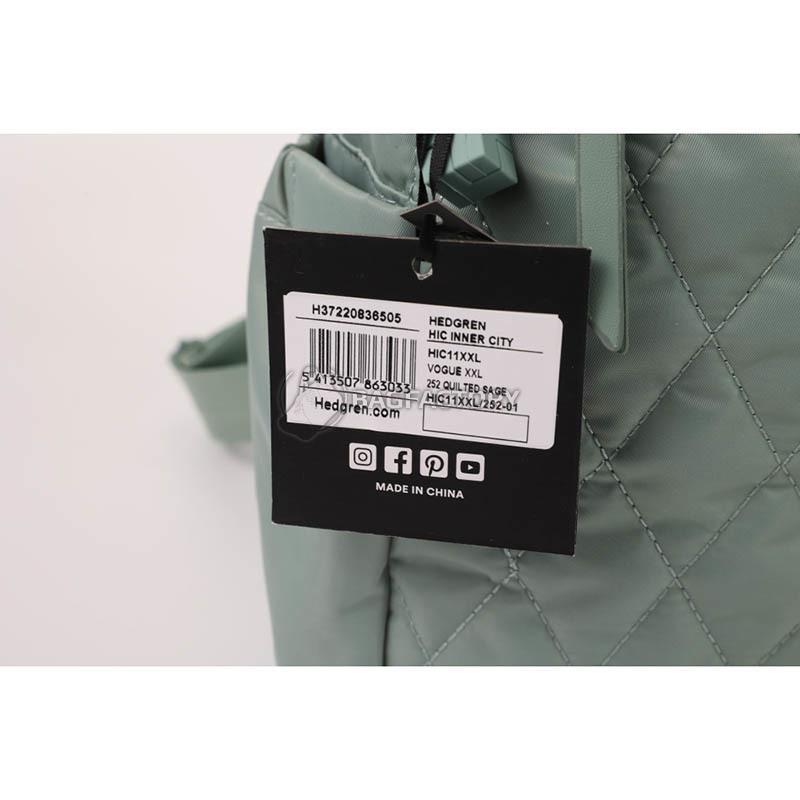 Міський рюкзак Hedgren Inner City Vogue XXL 14.4 л Quilted Sage (HIC11XXL/252-01)