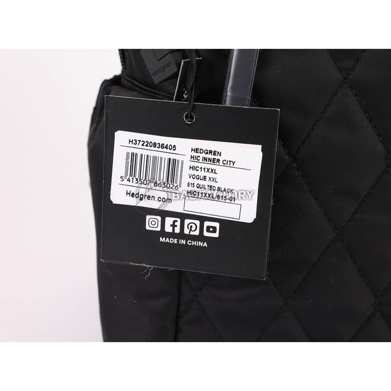 Міський рюкзак Hedgren Inner City Vogue XXL 14.4 л Quilted Black (HIC11XXL/615-01)