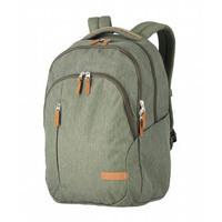 Міський рюкзак Travelite Basics Allround Melange Green для ноутбука 15.6