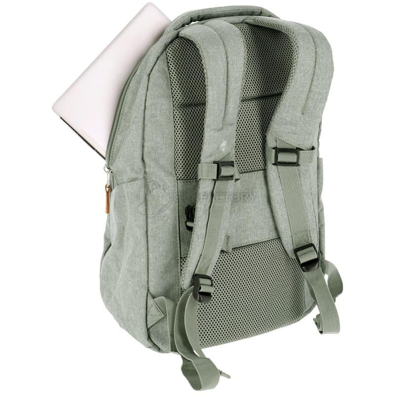 Міський рюкзак Travelite Basics Allround Melange Khaki для ноутбука 15.6