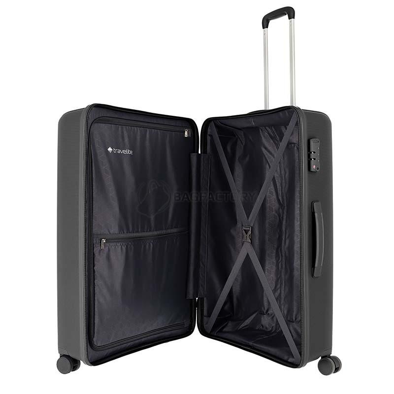 Валіза на 4 колесах Travelite Vaka Black L 98л (TL076449-01)