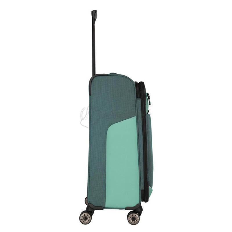 Валіза на 4 колесах Travelite Viia Green M exp. 70/80л (TL092848-80)