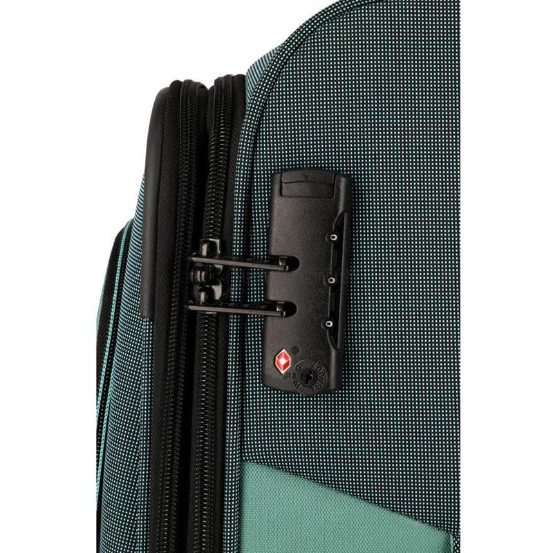 Валіза на 4 колесах Travelite Viia Green M exp. 70/80л (TL092848-80)