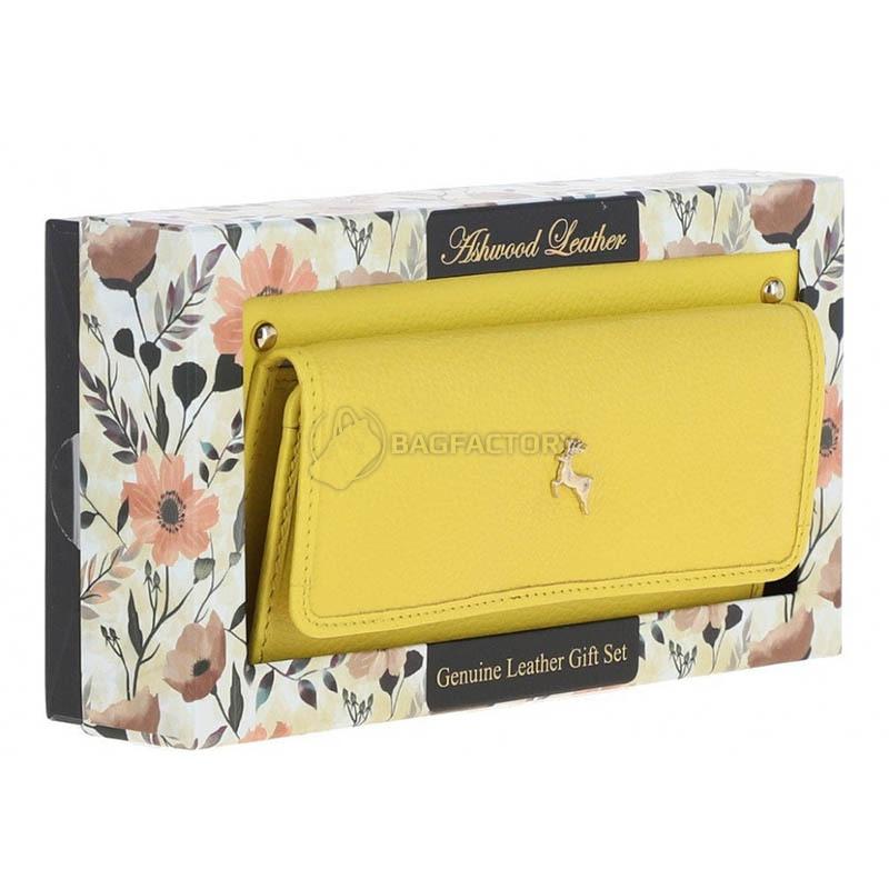 Гаманець жіночий Ashwood J54 Aurora Жовтий (J54 AURORA)