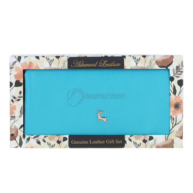 Гаманець жіночий Ashwood J56 Blue Atoll Синій (J56 BLUE ATOLL)