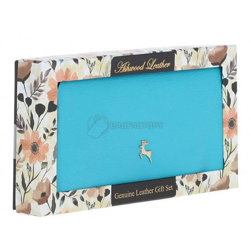 Гаманець жіночий Ashwood J56 Blue Atoll Синій (J56 BLUE ATOLL)