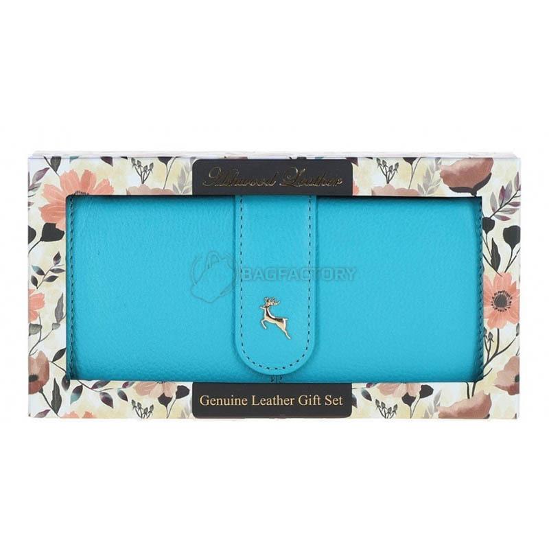 Гаманець жіночий Ashwood J53 Blue Atoll Синій (J53 BLUE ATOLL)