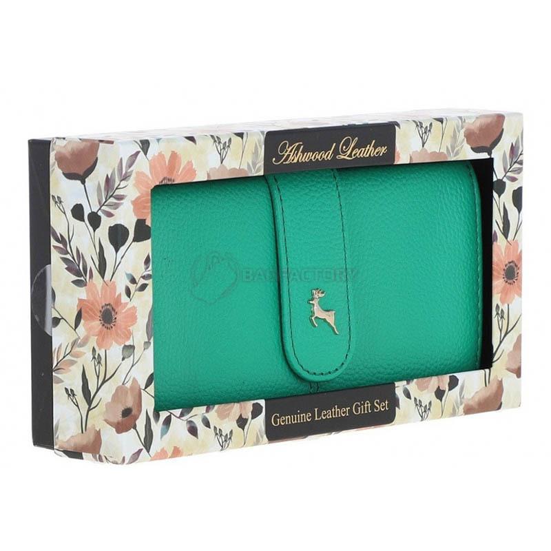 Гаманець жіночий Ashwood J53 Gumdrop-Green Зелений (J53 GUMDROP-GREEN)