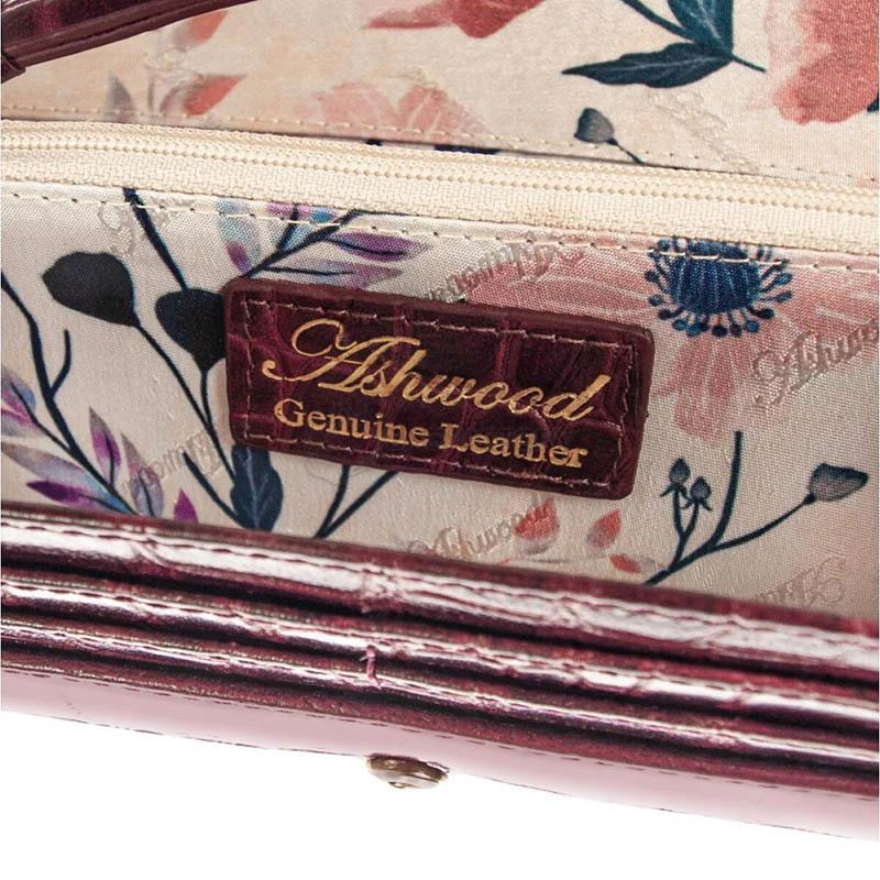 Гаманець жіночий Ashwood C05 Bordo Бордовий (C05 BORDO)