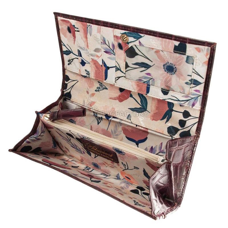 Гаманець жіночий Ashwood C05 Bordo Бордовий (C05 BORDO)