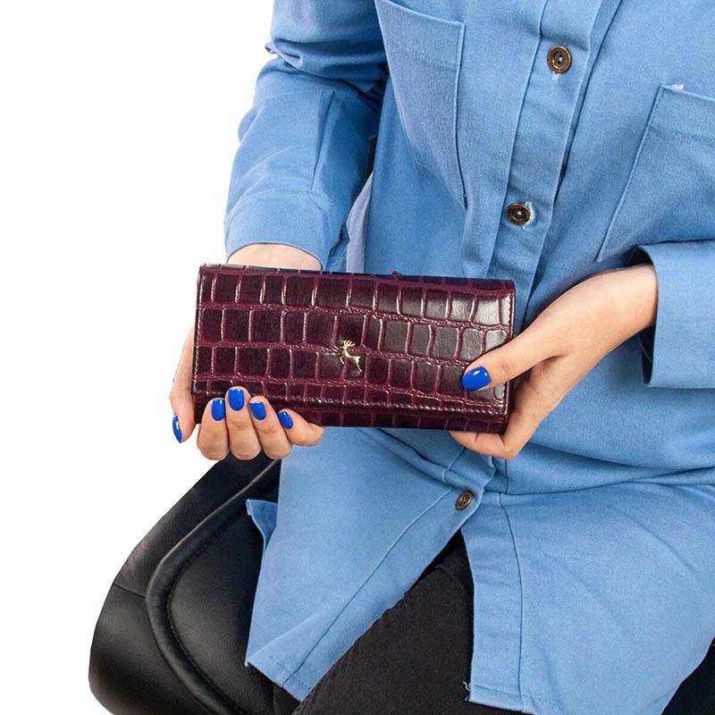 Гаманець жіночий Ashwood C05 Bordo Бордовий (C05 BORDO)