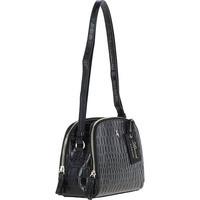Жіноча сумка Ashwood C57 Black/Croc Чорна (C57 BLACK/CROC)