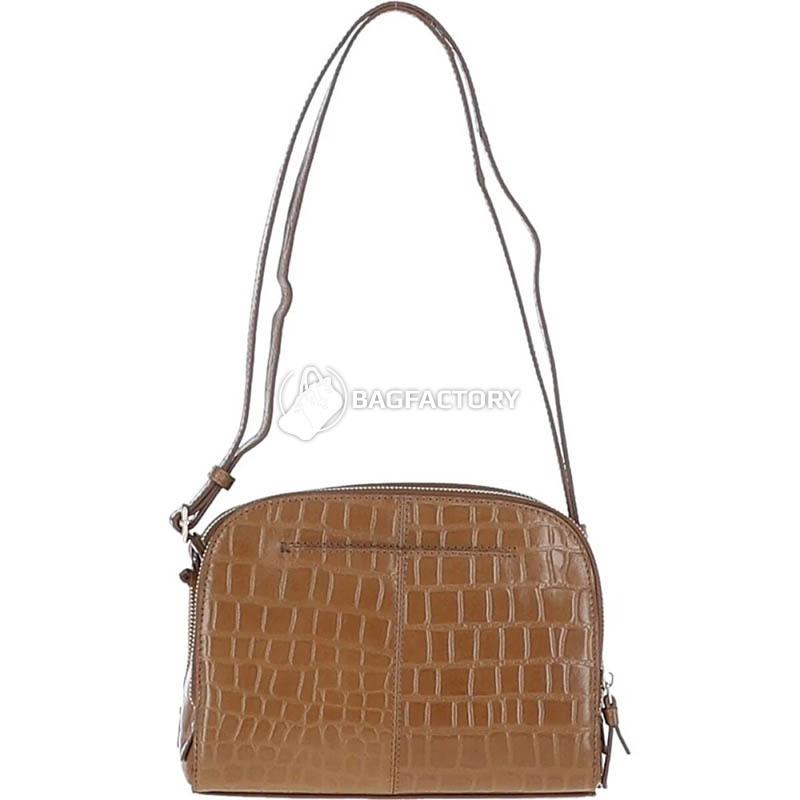 Жіноча сумка Ashwood C57 Tan/Croc Руда (C57 TAN/CROC)