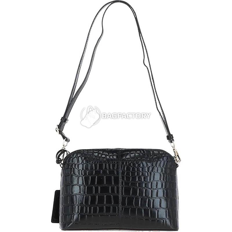 Жіноча сумка Ashwood 63787 Black/Croc Чорний (63787 BLACK/CROC)