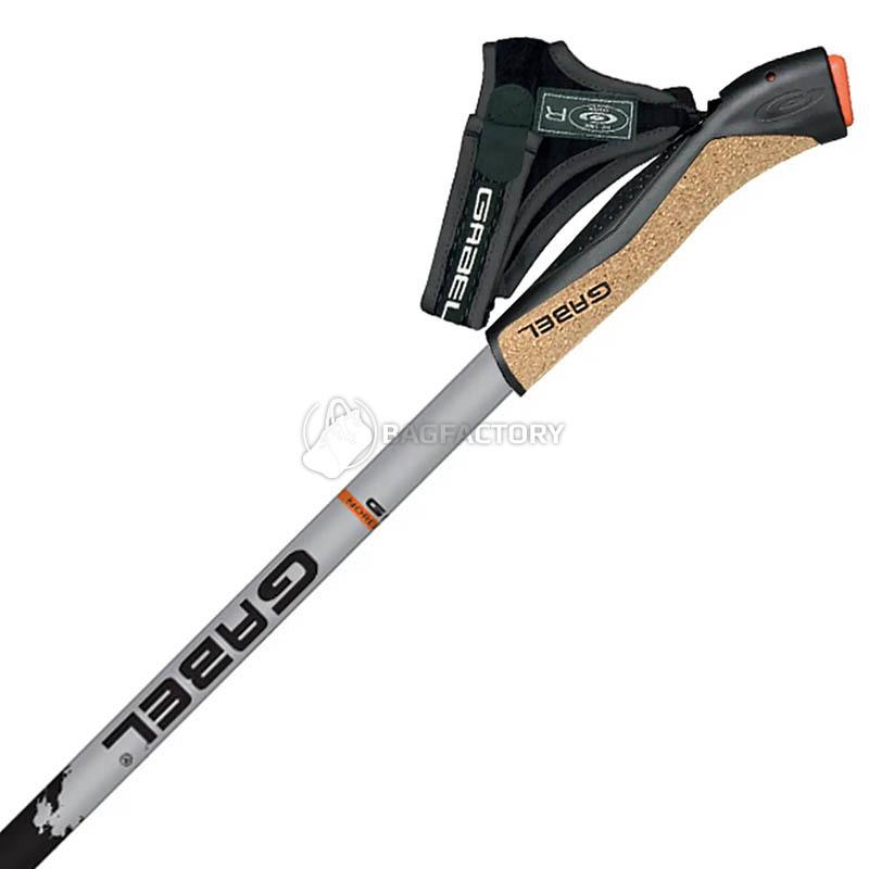 Палиці для скандинавської ходьби Gabel X-1.35 Active Knife Black/Orange 110 (DAS301834)