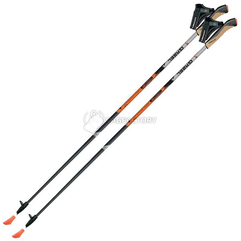 Палиці для скандинавської ходьби Gabel X-1.35 Active Knife Black/Orange 120 (DAS301836)