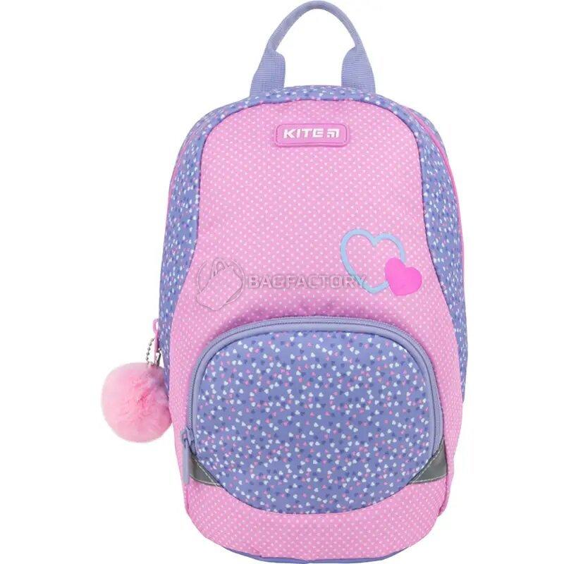 Дитячий рюкзак Kite Kids Sweetheart 6л Рожево-фіолетовий (K22-573XS-1)
