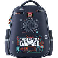 Шкільний напівкаркасний рюкзак GoPack Education 165M-5 Gamer 15л (GO23-165M-5)