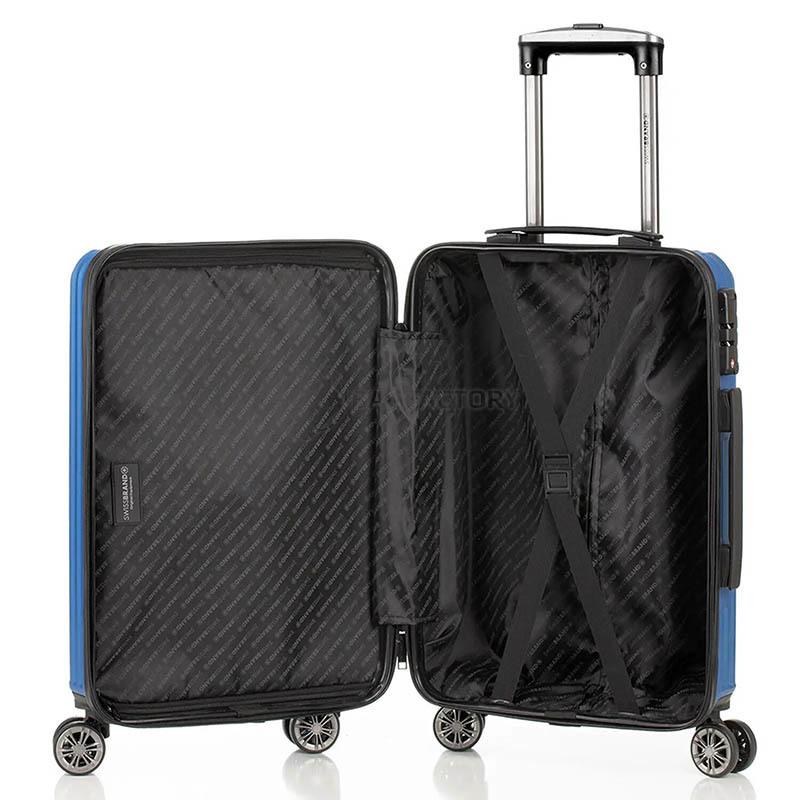 Валіза на 4-х колесах Swissbrand Riga 2.0 L 106л Scarlet (DAS301900)